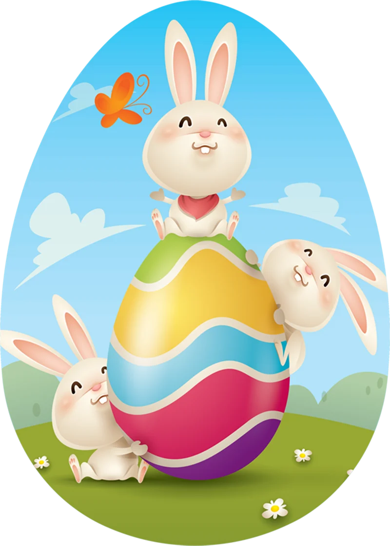 Hoppy Easter - Yellow (24pcs)