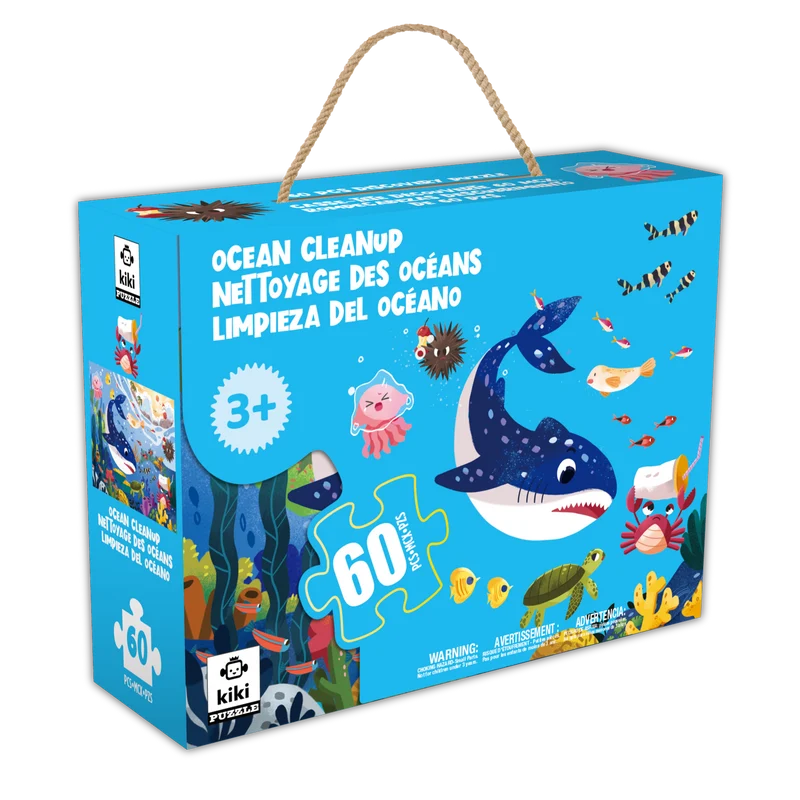 Discovery Puzzle - Ocean Cleanup (60pcs)
