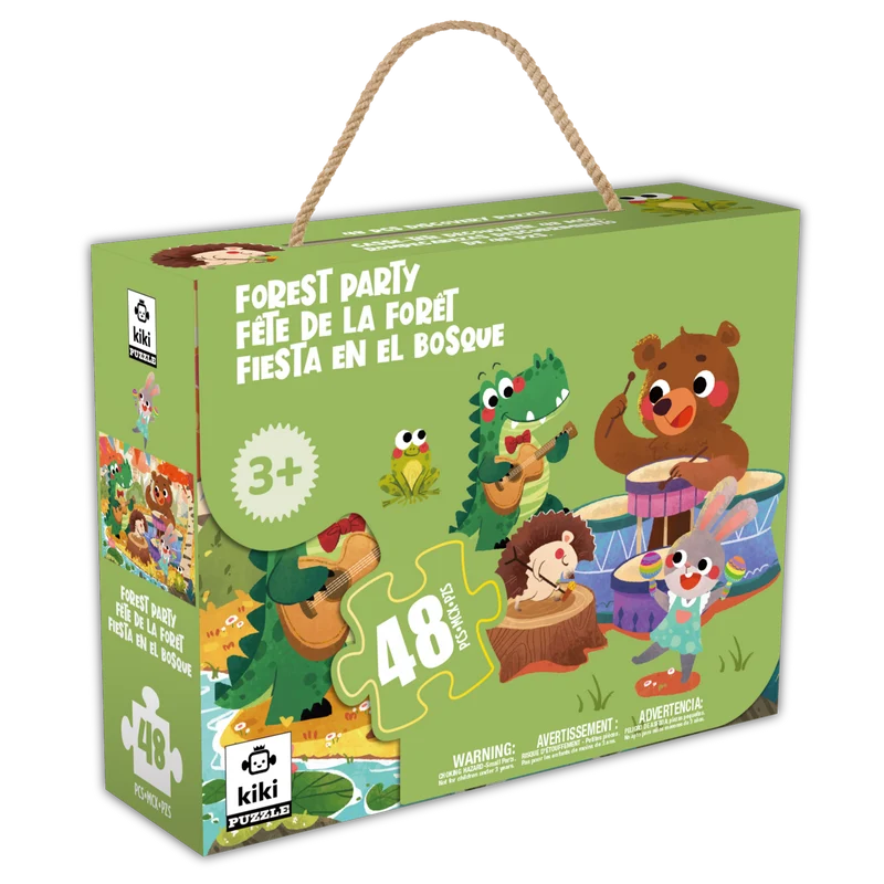 Discovery Puzzle - Forest Party (48pcs)