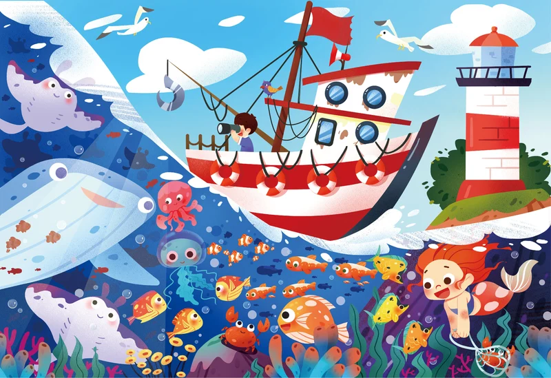 Discovery Puzzle - Beneath the Waves (24pcs)