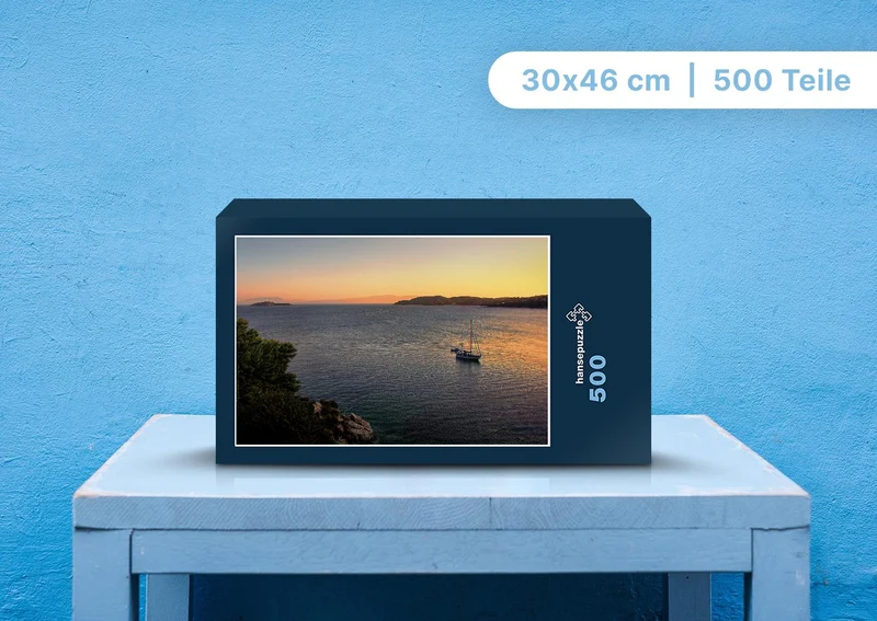 97879 Natur - Segelboot auf dem Meer Puzzle