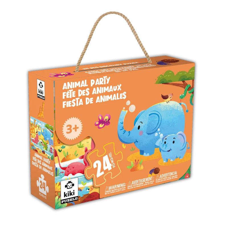 Discovery Puzzle - Animal Party (24pcs)