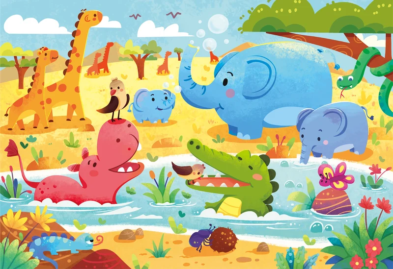 Discovery Puzzle - Animal Party (24pcs)