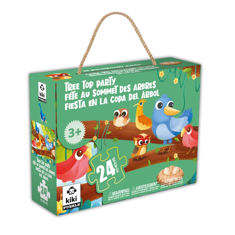 Discovery Puzzle - Tree Top Party (24pcs)