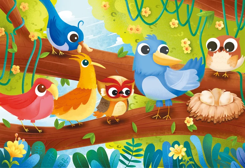 Discovery Puzzle - Tree Top Party (24pcs)