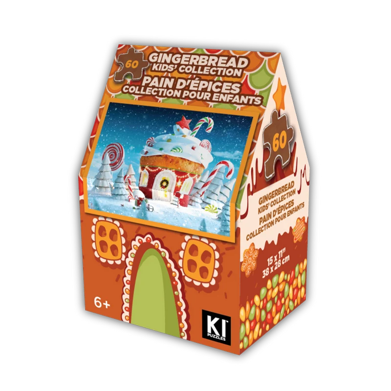 Gingerbread Kids' Collection - Gingerbread Cake (60pcs)