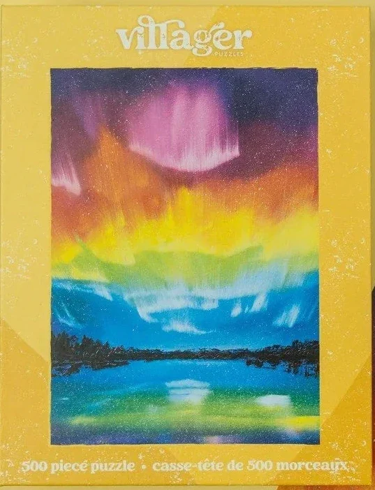 Rainbow Northern Lights, Carly Gordon (500pcs)