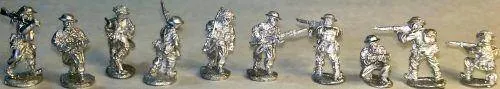 Warfighter WWII - UK Metal Soldiers