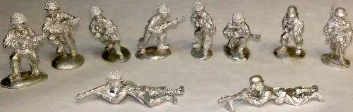 Warfighter WWII - US Metal Soldiers