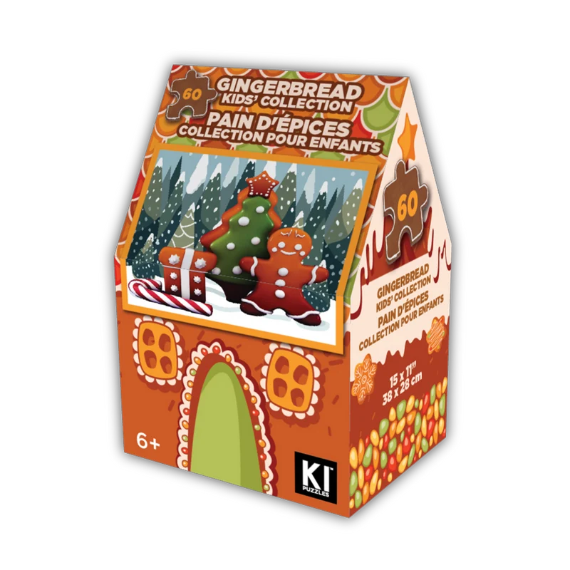 Gingerbread Kids' Collection - Gingerbread Christmas Tree (60pcs)