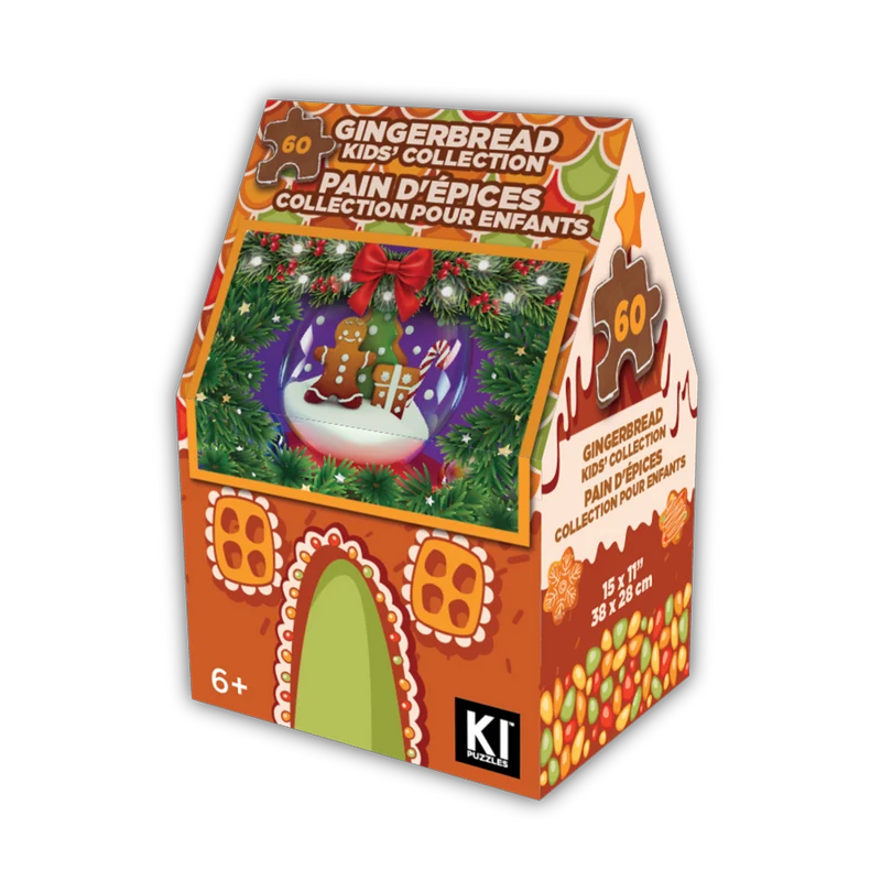 Gingerbread Kids' Collection - Gingerbread Ornament (60pcs)