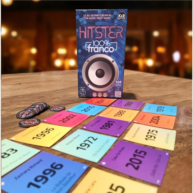 Hitster - 100% Franco - Le jeu de party musical