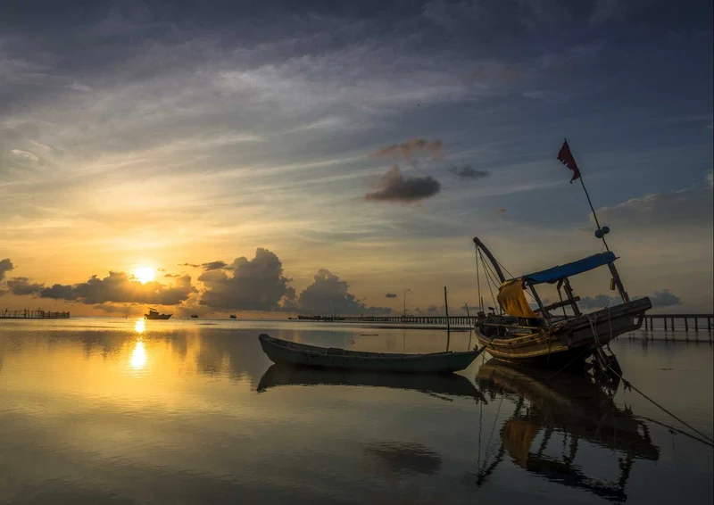 97888 Natur - Sonnenaufgang am Meer Puzzle