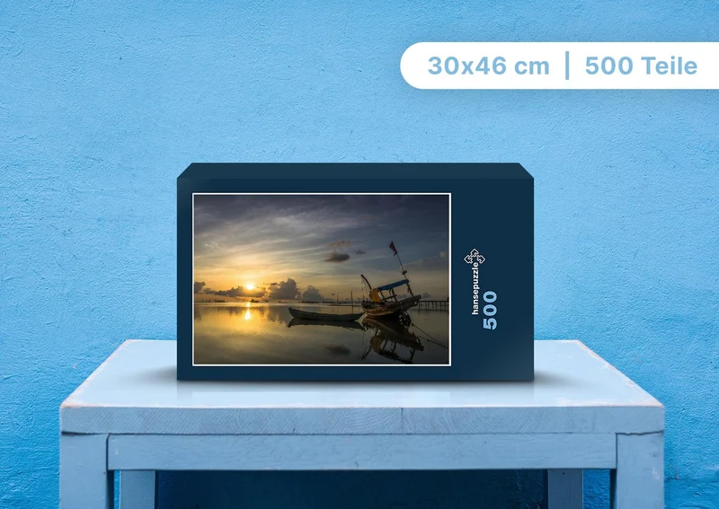 97888 Natur - Sonnenaufgang am Meer Puzzle