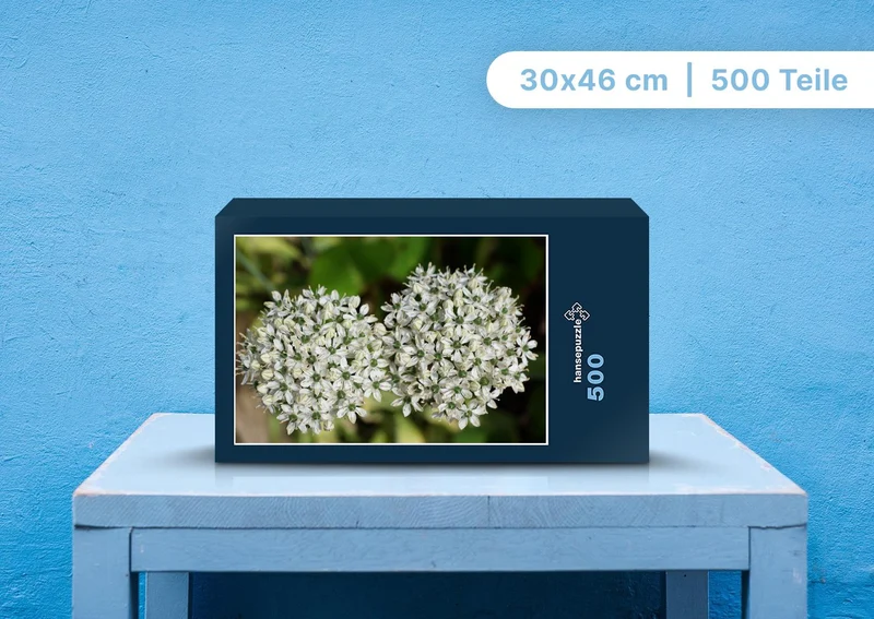98898 Natur - Weiße Blumen Puzzle