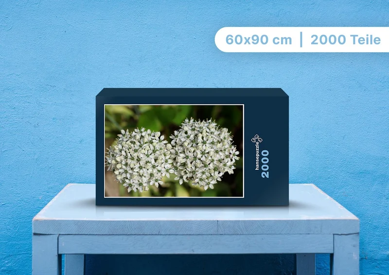 98898 Natur - Weiße Blumen Puzzle