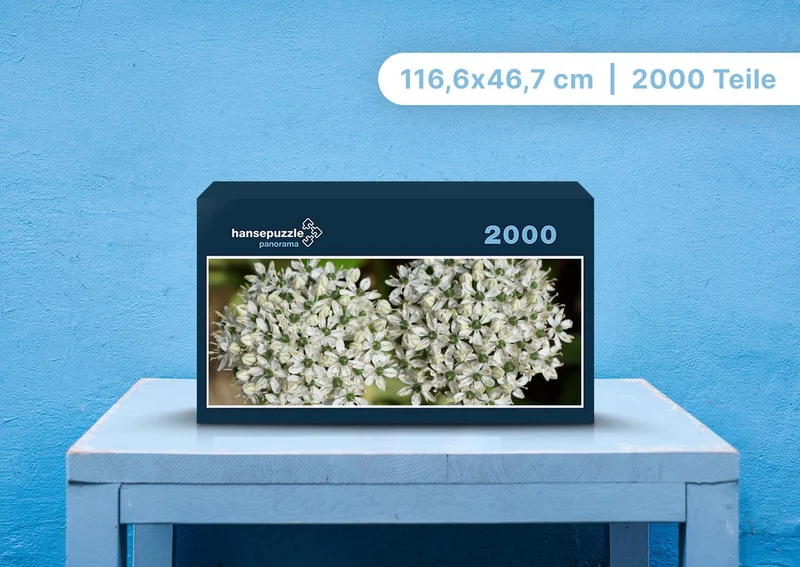 98898 Natur - Weiße Blumen Puzzle