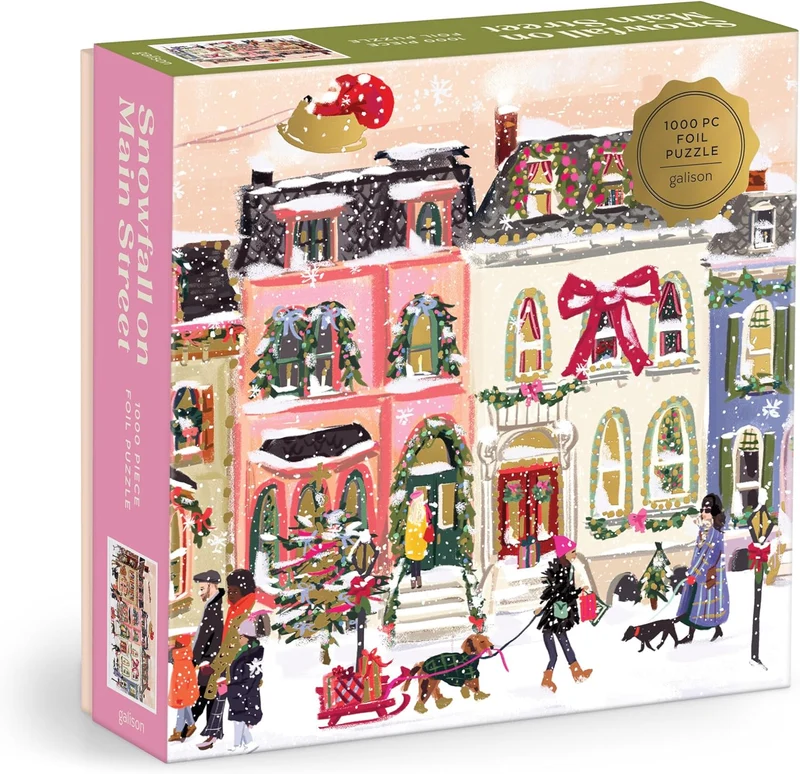 Snowfall over Main Street (1000pcs) (FOIL)