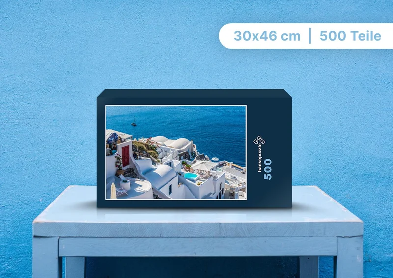 98438 Gebäude - Santorini Puzzle