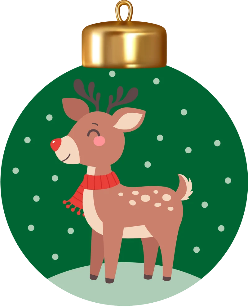 Holly Jolly - Reindeer (48pcs)