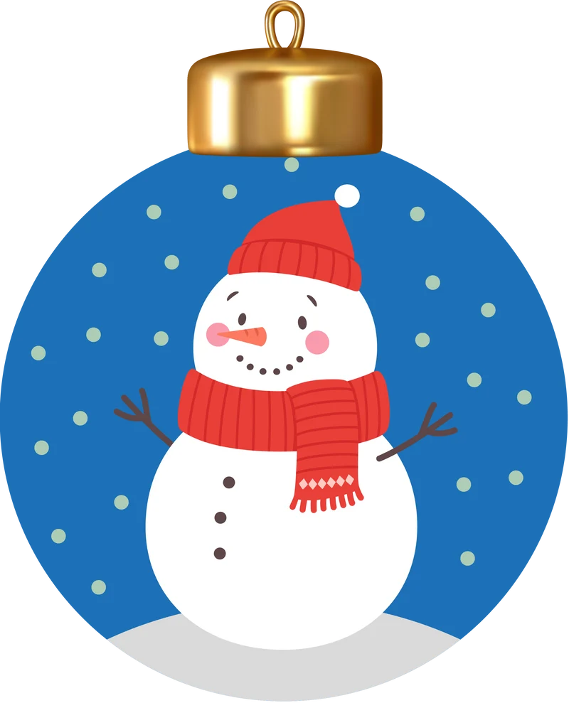 Holly Jolly - Snowman (48pcs)