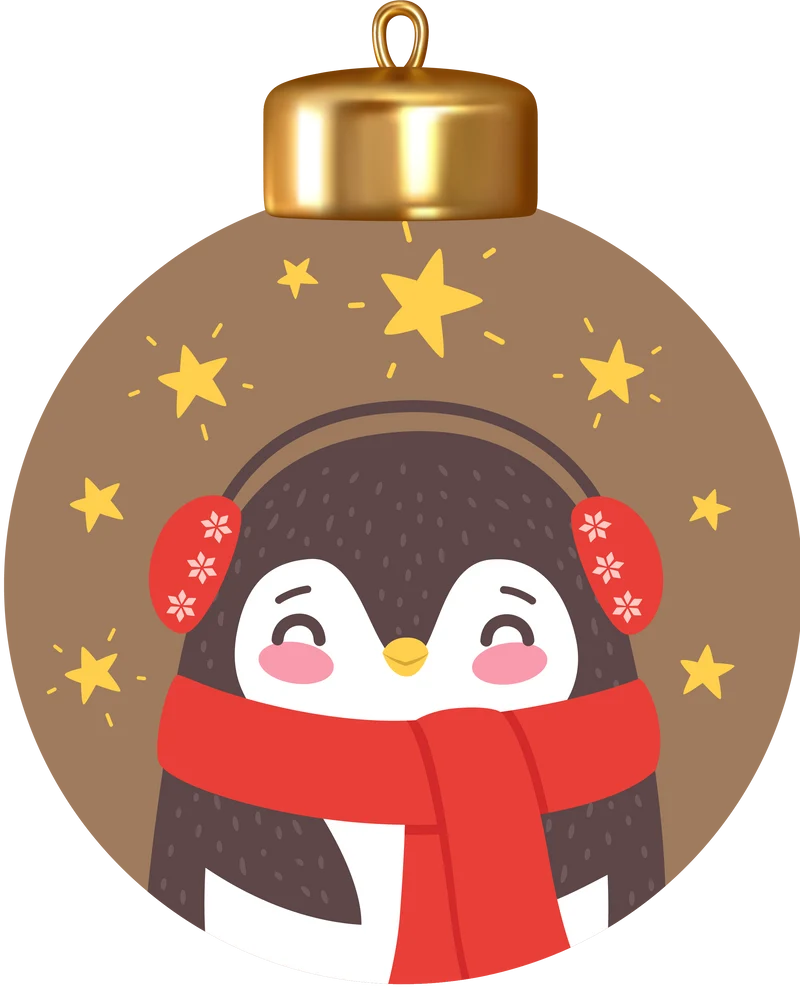 Holly Jolly - Penguin (48pcs)