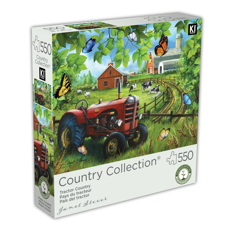Country Collection - Tractor Country (550pcs)