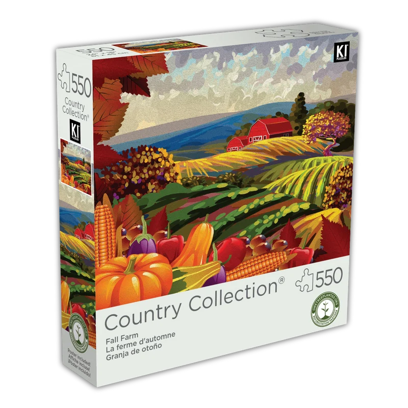 Country Collection - Fall Farm (550pcs)