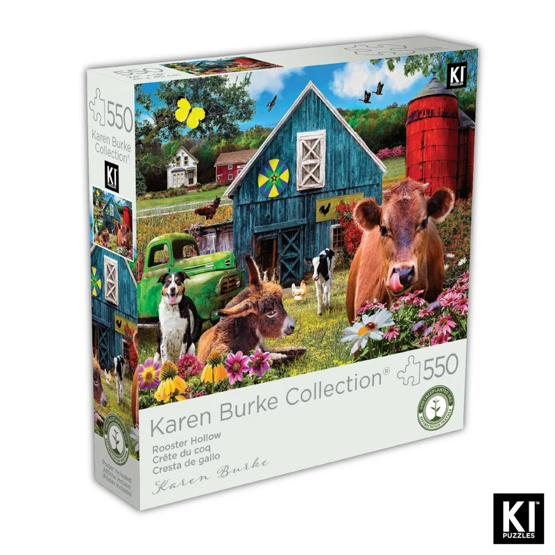 Karen Burke Collection - Rooster Hollow, Karen Burke (550pcs)