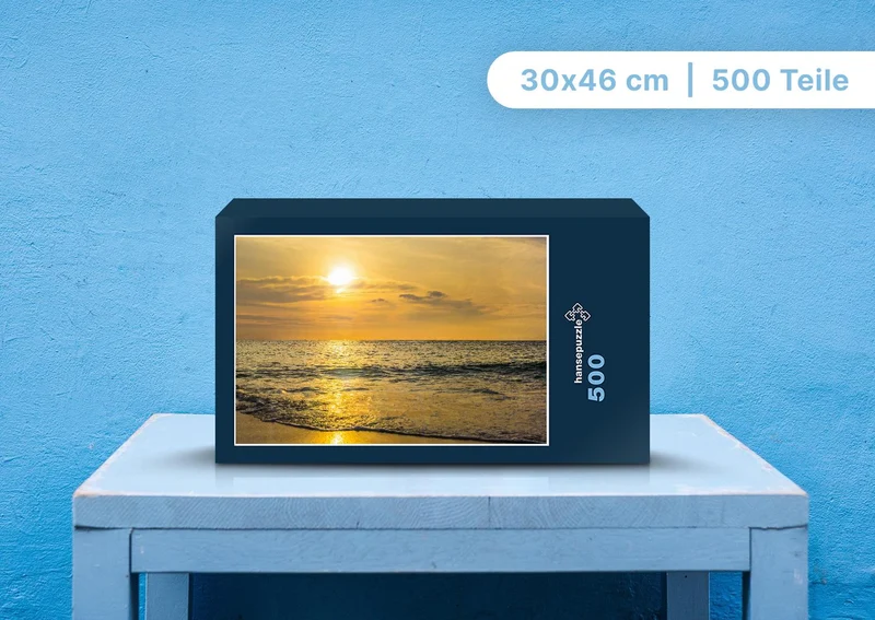 98000 Natur - Sonnenaufgang am Meer Puzzle