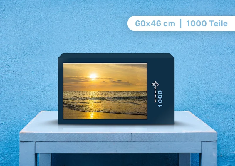 98000 Natur - Sonnenaufgang am Meer Puzzle