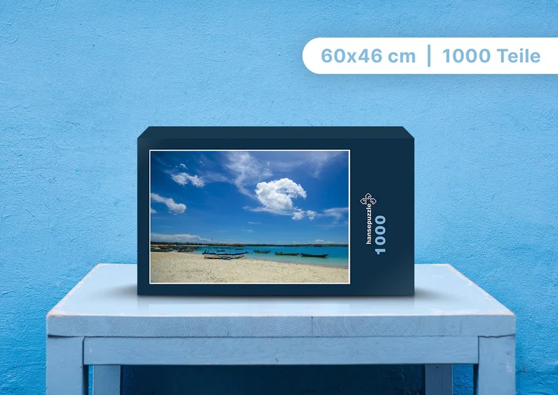 98008 Natur - Boote im Meer Puzzle