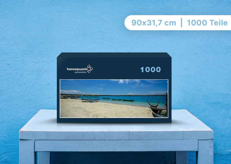 98008 Natur - Boote im Meer Puzzle