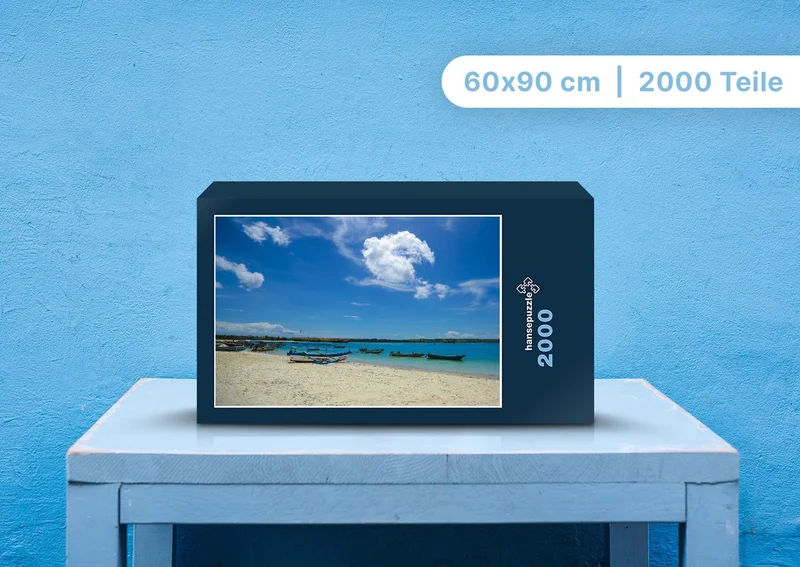 98008 Natur - Boote im Meer Puzzle