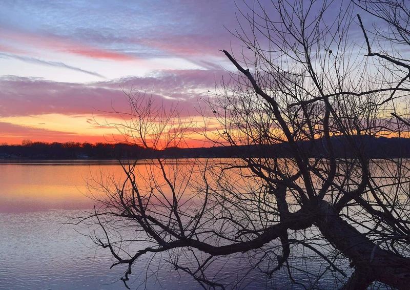 98618 Natur - Sonnenuntergang Puzzle