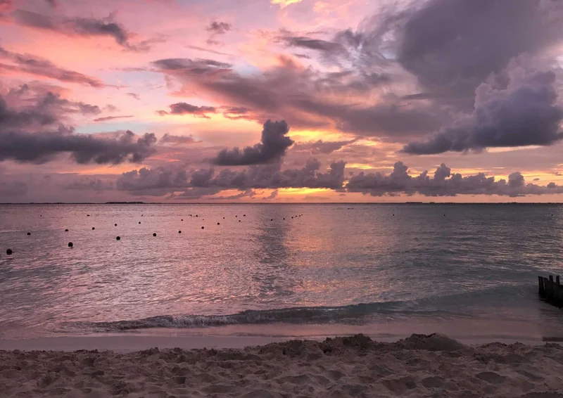 98062 Natur - Sonnenuntergang am Meer Puzzle