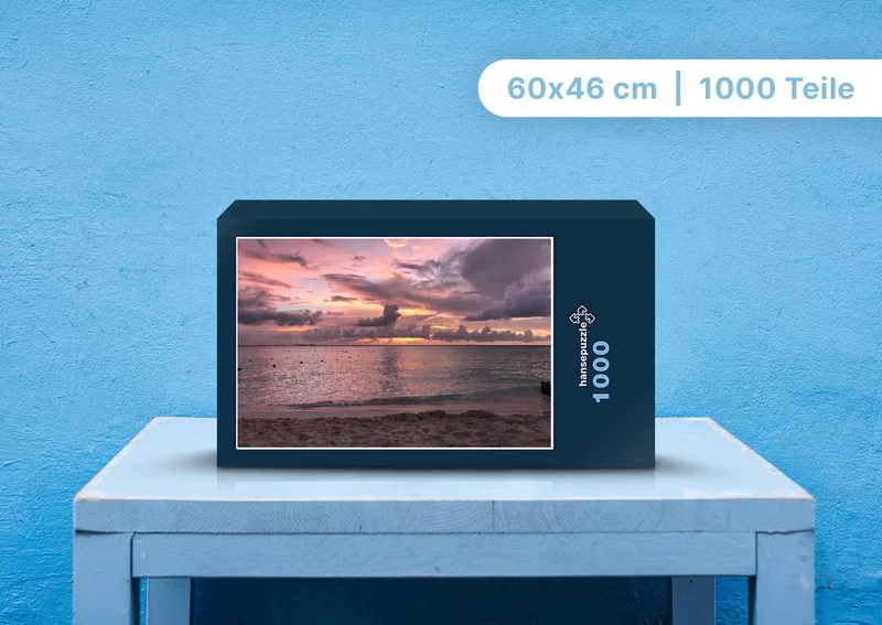 98062 Natur - Sonnenuntergang am Meer Puzzle