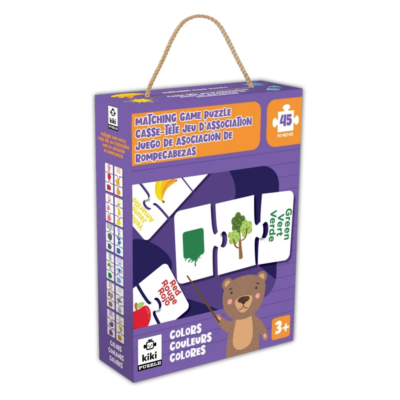 Matching Game Puzzle - Colors (45pcs)