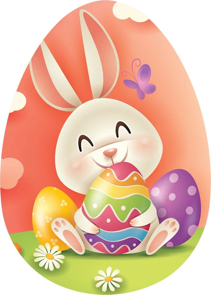 Hoppy Easter - Red (24pcs)