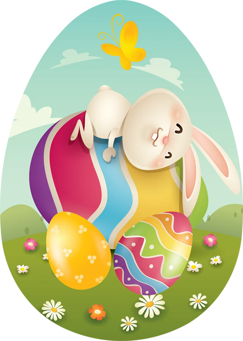 Hoppy Easter - Purple (24pcs)