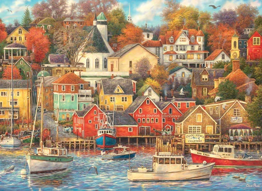Good Times Harbour, Chuck Pinson (4000pcs)