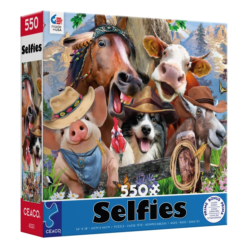 PFG Selfies - Mountain Meadow (Usage/Used - PUZZLES FOR GOOD)