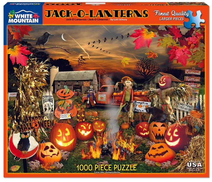PFG Jack-O-Lanterns, Lori Schory (Usage/Used - PUZZLES FOR GOOD)