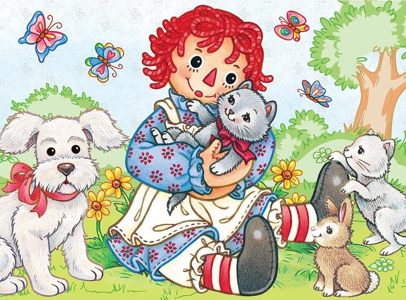 PFG Raggedy Ann & Andy - Best Friends (Usage/Used - PUZZLES FOR GOOD)