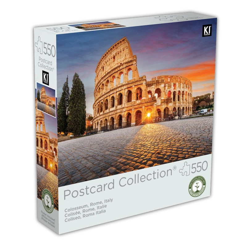 Postcard Collection - Colosseum, Rome, Italy (550pcs)