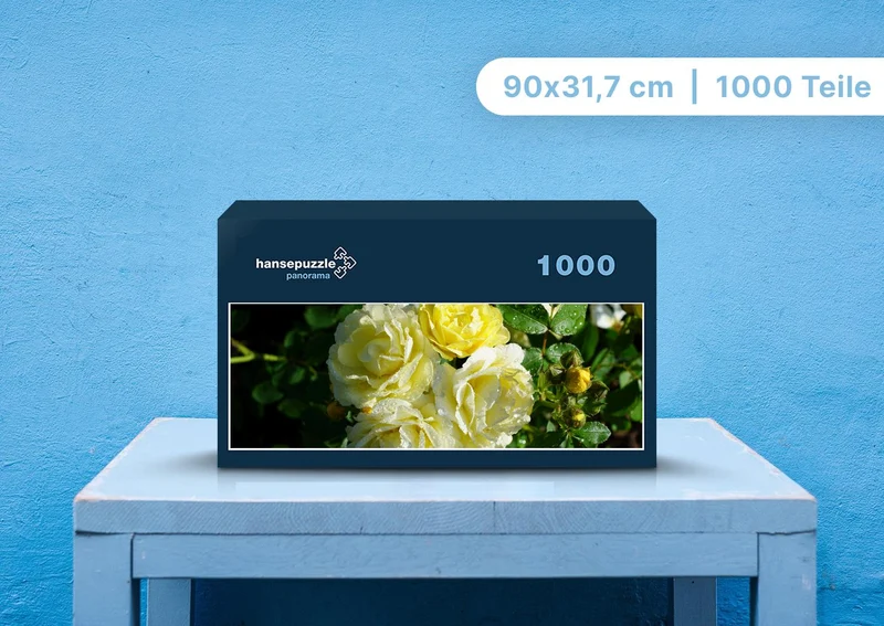 98988 Natur - Weiße Rosen Puzzle