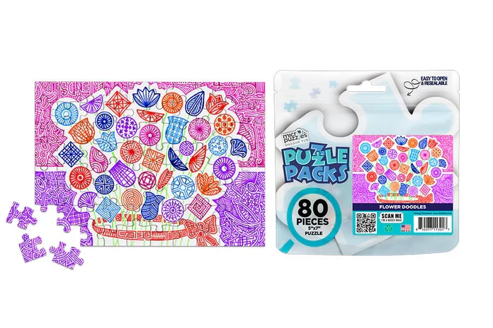 Puzzle Packs - Flower Doodles