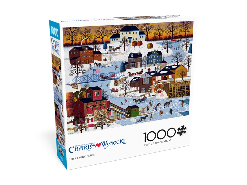 PFG - Cider Brook Farms, Charles Wysocki (1000pcs) (Usages/Used - Puzzles for Good)