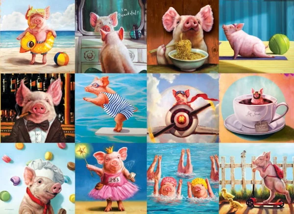 Funny Pigs, Lucia Heffernan