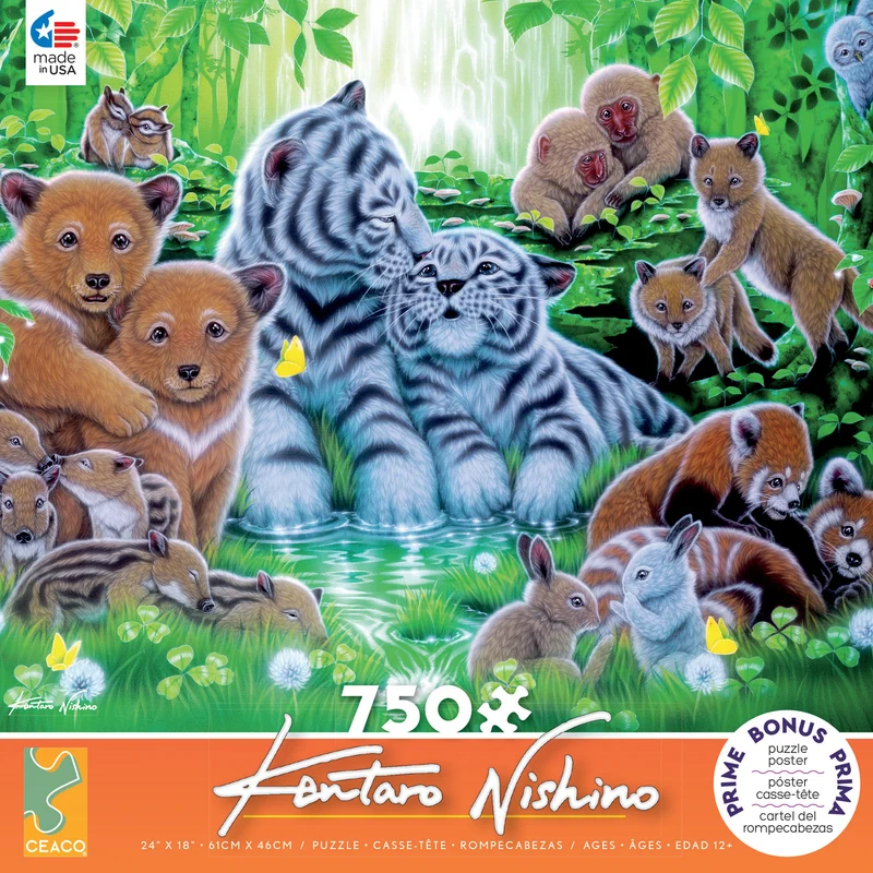 PFG Kentaro Nishino: Animal Forest (750pcs) (Usage/Used - PUZZLES FOR GOOD)
